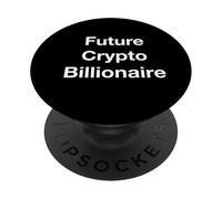 Futur milliardaire des cryptomonnaies PopSockets PopGrip Adhésif