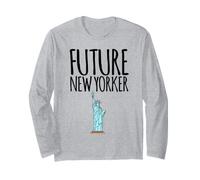 Futur New-Yorkais Résident de New York Manche Longue