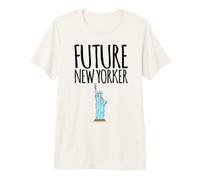 Futur New-Yorkais Résident de New York T-Shirt Haut de Gamme