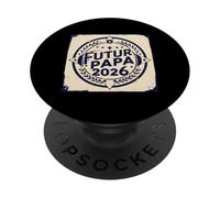 Futur Papa 2026 Cadeau Homme Nouveau Père PopSockets PopGrip Adhésif