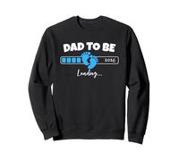 Futur Papa 2026 Loading Blue Baby Boy Grossesse Reveal Sweatshirt