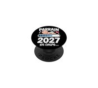 Futur Parrain 2027 Annonce Grossesse Cadeau Bébé PopSockets PopGrip Adhésif