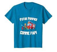 Futur Pompier Comme Papi Cadeau Anniversaire Petit fils T-Shirt