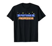 Futur Professeur - Professeur drôle T-Shirt Graphique avec Valeur, Homme, Noir, S