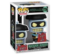 FUTURAMA FIGURINE BENDER MATADOR N° 1756 FUNKO POP