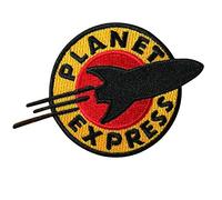 Futurama Planet Express Écusson Patch en fer brodé sur accessoire