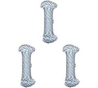 Future 213132 Cordon tressé polypropylène Tricolore 5 mm x 15 m (Lot de 3)