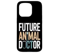 Future Animal Doctor, étudiant en médecine vétérinaire, école vétérinaire Coque pour iPhone 15 Pro