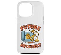 Future Architect Kids Étudiant en Architecture Joli Constructeur Coque pour iPhone 13 Pro