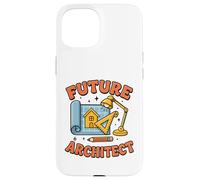 Future Architect Kids Étudiant en Architecture Joli Constructeur Coque pour iPhone 15