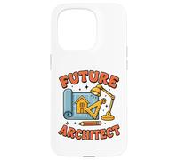 Future Architect Kids Étudiant en Architecture Joli Constructeur Coque pour iPhone 15 Pro