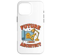 Future Architect Kids Étudiant en Architecture Joli Constructeur Coque pour iPhone 16 Pro Max