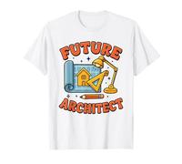 Future Architect Kids Étudiant en Architecture Joli Constructeur T-Shirt