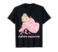 Future Ballerine Danse Fille Mignon Enfants Danse Danse Danse T-Shirt