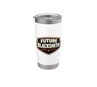 Future Blacksmith Garçons Enfants Fils Étudiant Apprenti Gobelet isotherme en acier inoxydable double paroi