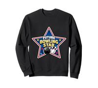 Future Bowling Star Bowler Kids Girl Boy Citation Sweatshirt