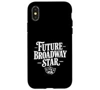 Future Broadway Star Performer pour Les Amateurs de théâtre Coque pour iPhone X/XS