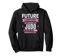 Future Championne De Judo Fille Judoka Sweat à Capuche