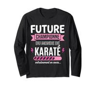 Future Championne De Karaté Fille Karatéka Manche Longue