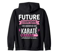 Future Championne De Karaté Fille Karatéka Sweat à Capuche