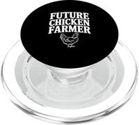 Future Chicken Farmer Funny Poultry Amateur de volaille PopSockets PopGrip pour MagSafe