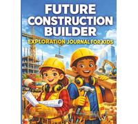 Future Construction Builder Exploration Journal for Kids: Design, Plan, and Create Buildings, Bridges, and the Structures That Shape Our World