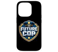 Future Cop Police Officer Academy Policeman Garçons Enfants Coque pour iPhone 14 Pro