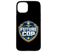 Future Cop Police Officer Academy Policeman Garçons Enfants Coque pour iPhone 15 Plus