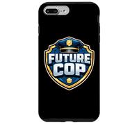 Future Cop Police Officer Academy Policeman Garçons Enfants Coque pour iPhone 7 Plus/8 Plus