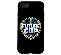 Future Cop Police Officer Academy Policeman Garçons Enfants Coque pour iPhone SE (2020) / 7/8
