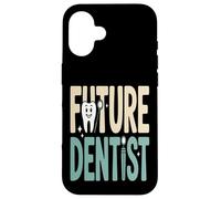 Future Dentist Cute Tooth Dental School Kids Coque pour iPhone 16