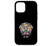 Future Dino Family of Four Est 2027 Annonce Coque pour iPhone 12/12 Pro