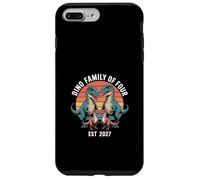 Future Dino Family of Four Est 2027 Annonce Coque pour iPhone 7 Plus/8 Plus