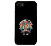 Future Dino Family of Four Est 2027 Annonce Coque pour iPhone SE (2020) / 7/8