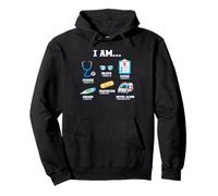 Future Doctor Kid Christianisme Affirmation Foi Verse Bible Sweat à Capuche