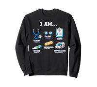 Future Doctor Kid Christianisme Affirmation Foi Verse Bible Sweatshirt