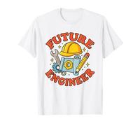 Future Engineer Kids Étudiant en génie Qui construit Une carrière T-Shirt