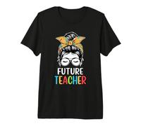 Future enseignante pour Une enseignante des écoles supérieures T-Shirt Haut de Gamme