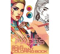 Future Faces: Sci-Fi Portrait Coloring Book: Neon Warriors & Digital Divas - A Futuristic Coloring Experience