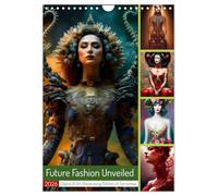 Future Fashion Unveiled (Wall Calendar 2026 DIN A4 portrait), CALVENDO 12 Month Wall Calendar: Digital AI Art Showcasing Fashion of Tomorrow