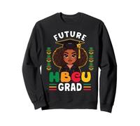 Future fille diplômée d'une HBCU Histoire des Noirs Diplôme Sweatshirt