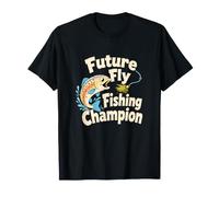 Future Fly Fishing Champion for Kids Trout Pêcheurs T-Shirt