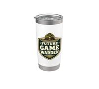 Future Game Warden - Gardien de conservation pour enfants Gobelet isotherme en acier inoxydable double paroi