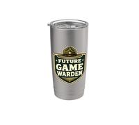 Future Game Warden - Gardien de conservation pour enfants Gobelet isotherme en acier inoxydable double paroi