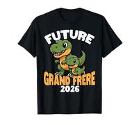 Future Grand Frère 2026 Dino Annonce Grossesse Drôle T-Shirt