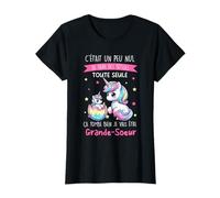 Future Grande Soeur Drôle Annonce Licorne Bêtises Cadeau T-Shirt