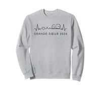 Future Grande Sœur 2026 Annonce Grossesse Battement de Cœur Sweatshirt