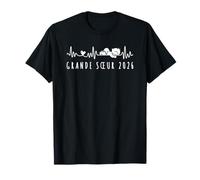 Future Grande Sœur 2026 Battement de Cœur Annonce Grossesse T-Shirt