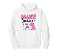 Future Grande Sœur 2027 Je Vais Être Grande Sœur Dinosaure Sweat à Capuche