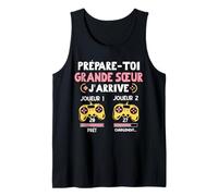 Future Grande Sœur 2027 Prépare-Toi Grande Sœur J'arrive Débardeur